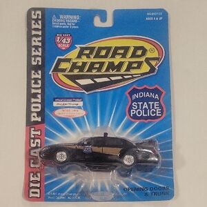 Road Champs Indiana State Police Ford Crown Victoria Die-Cast Car